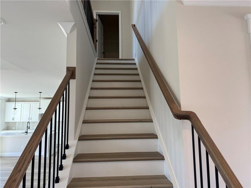 Spacious, unfurnished interior of a new home in Rosewood Lake Estates, Hoschton (Image 13). Spacious, unfurnished interior of a new home in Rosewood Lake Estates, Hoschton (Image 13).