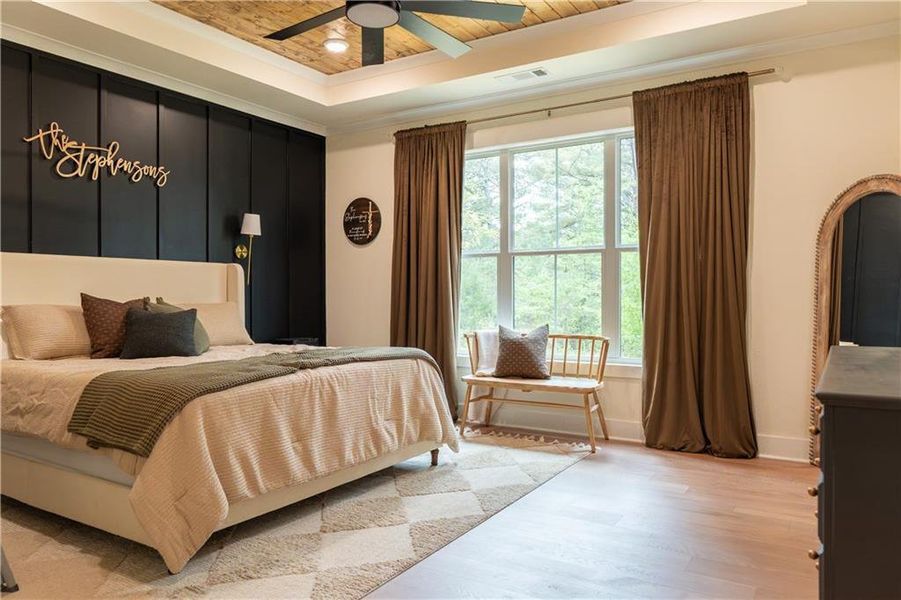 Furnished interior view inside a new home in , Silver Creek (Image 16). Furnished interior view inside a new home in , Silver Creek (Image 16).