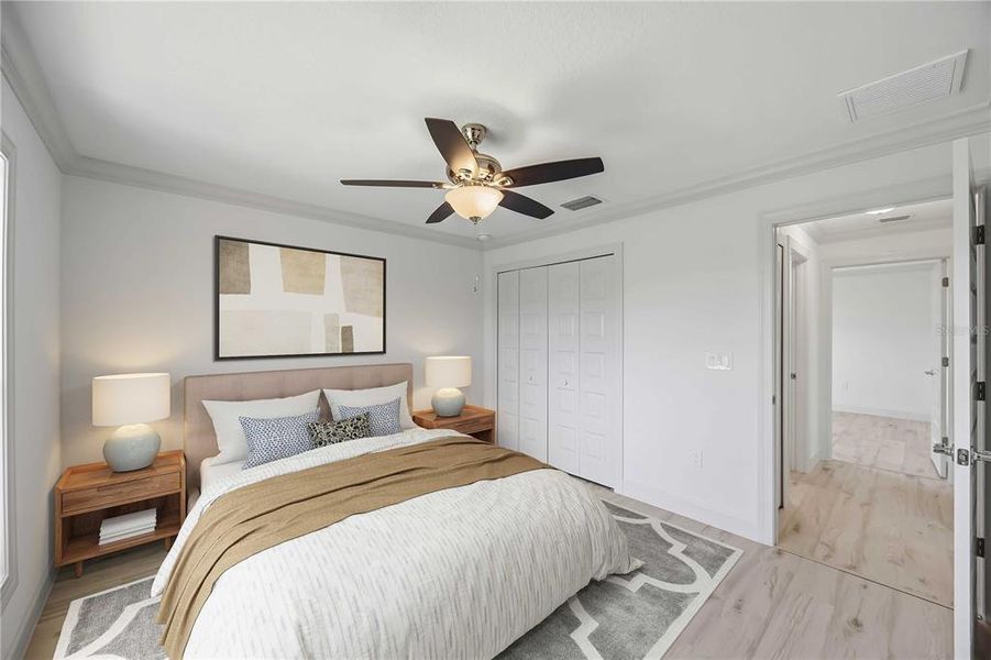 Furnished interior view inside a new home in , Port Charlotte (Image 16).