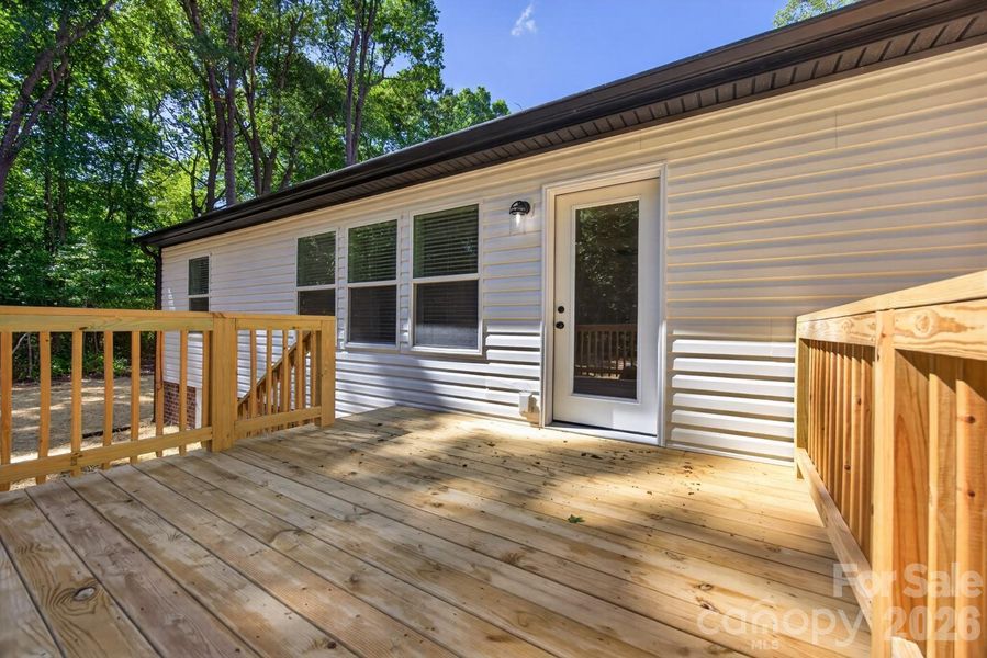 Exterior details and patio area of a home in , Randleman (Image 27).