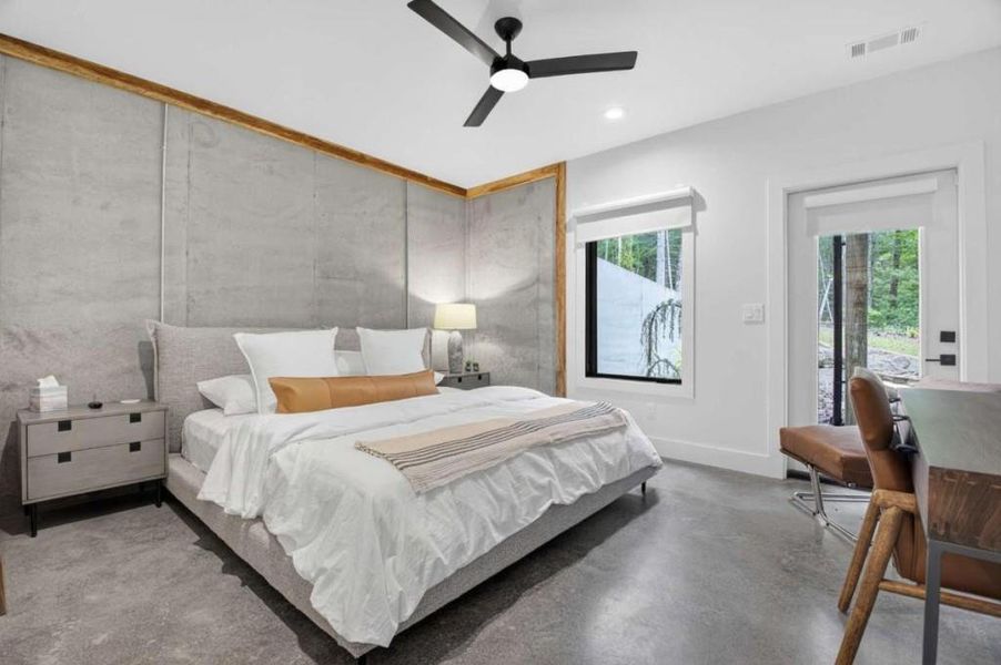 Furnished interior view inside a new home in , Blue Ridge (Image 33).