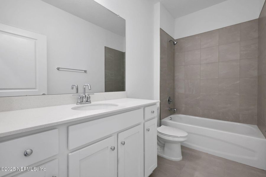 Furnished interior view inside a new home in TrailMark, St. Augustine (Image 6). Furnished interior view inside a new home in TrailMark, St. Augustine (Image 6).