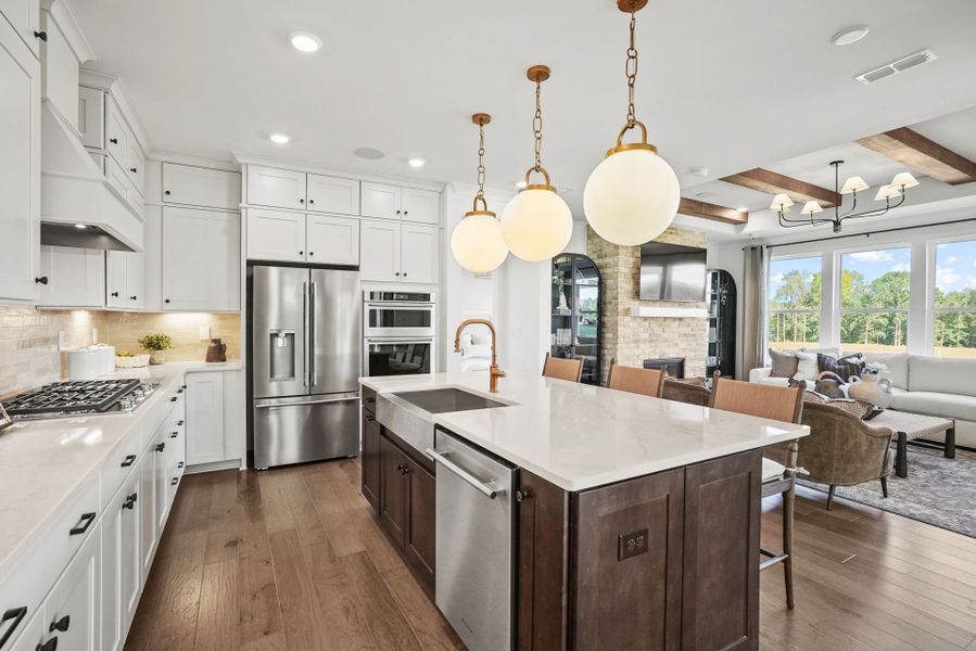 Representative furnished interior of a home built from the Montadale by Pulte Homes in The Retreat at Carolina Ridge, Harrisburg (Image 13).