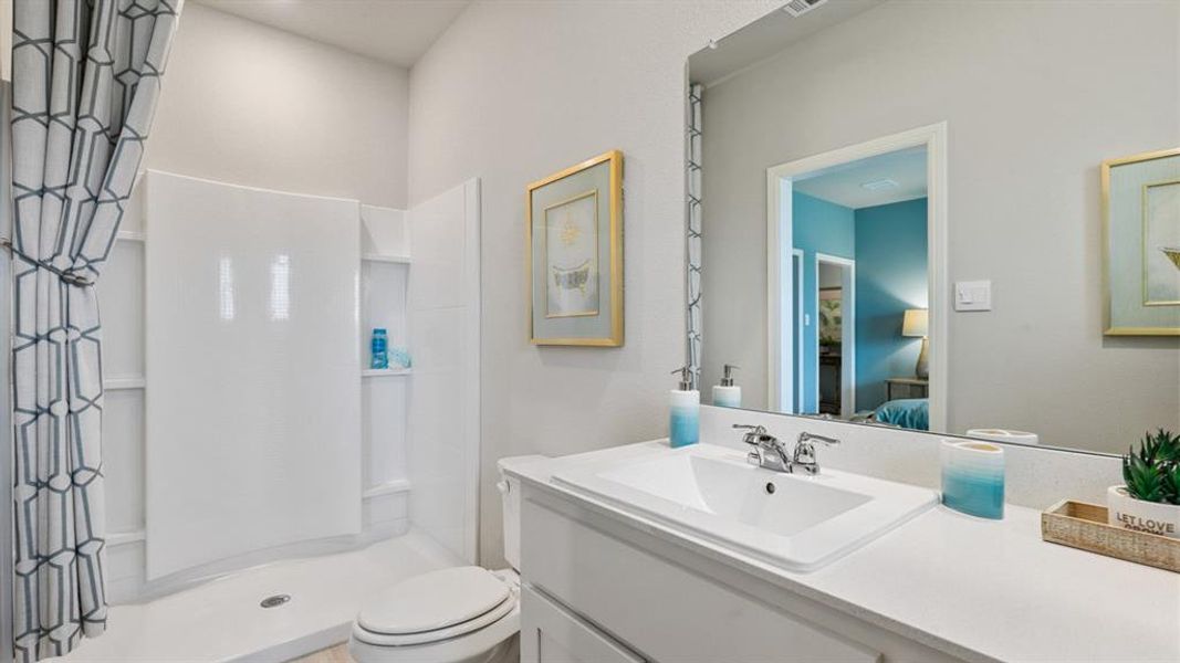 Furnished interior view inside a new home in Orchard Village, Fort Worth (Image 24).