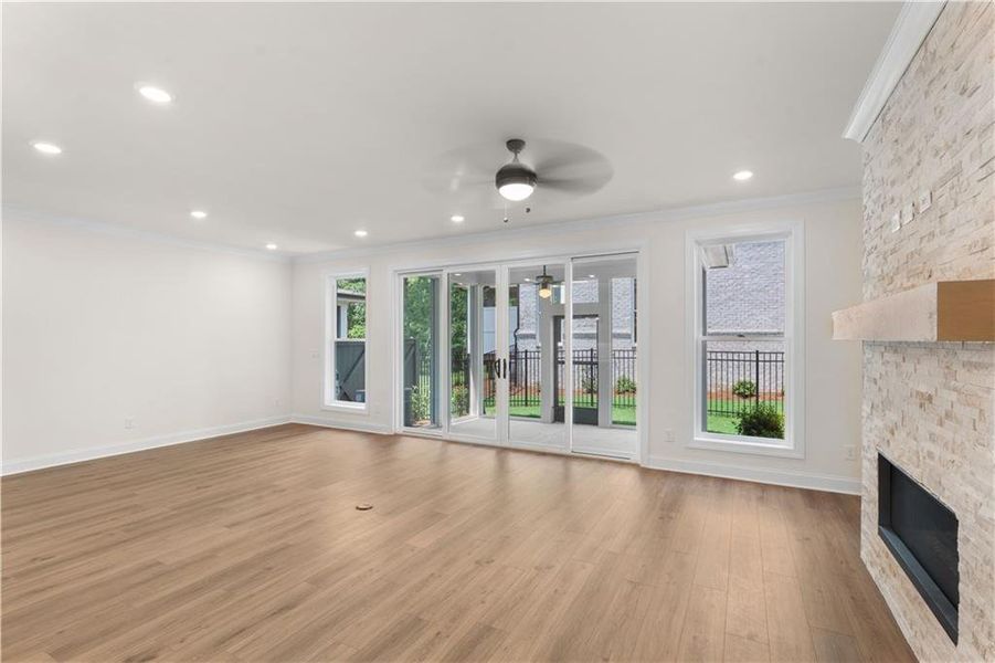 Spacious, unfurnished interior of a new home in , Peachtree Corners (Image 25).