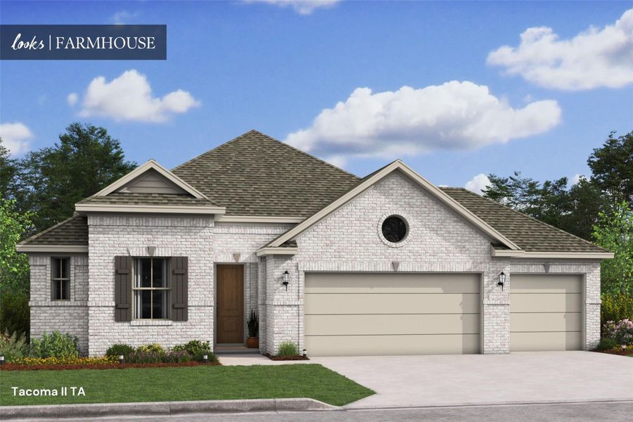 Charming Tacoma II home design with elevation TA built by K. Hovnanian Homes in beautiful Cane Crossing. (*Artist rendering used for illustration purposes only.) Charming Tacoma II home design with elevation TA built by K. Hovnanian Homes in beautiful Cane Crossing. (*Artist rendering used for illustration purposes only.)