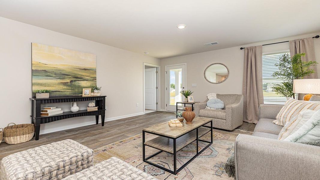 Furnished interior view inside a new home in , Summerton (Image 21). Furnished interior view inside a new home in , Summerton (Image 21).