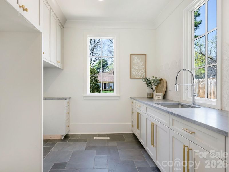 Furnished interior view inside a new home in , Charlotte (Image 8).