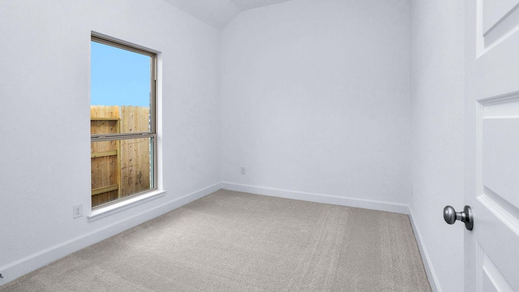 Spacious, unfurnished interior of a new home in Everly 50', Tomball (Image 10).