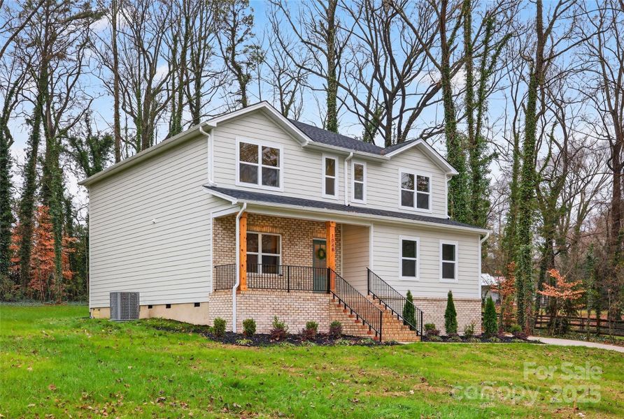 Exterior details and patio area of a home in , Mount Holly (Image 22). Exterior details and patio area of a home in , Mount Holly (Image 22).