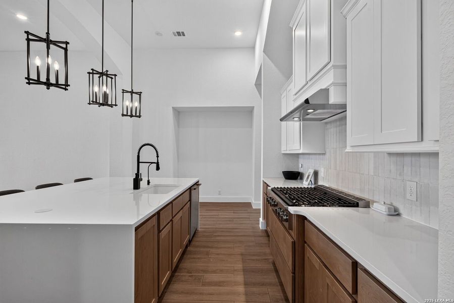 Furnished interior view inside a new home in Veramendi, New Braunfels (Image 12).