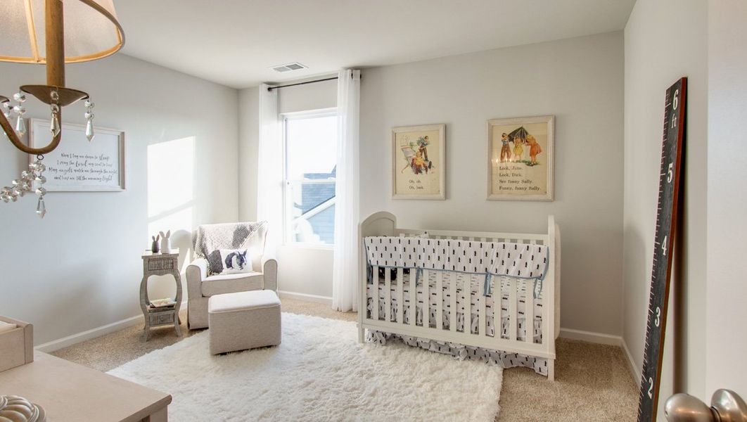 Representative furnished interior of a home built from the SALEM by D.R. Horton in Nexus North, Gallatin (Image 16).