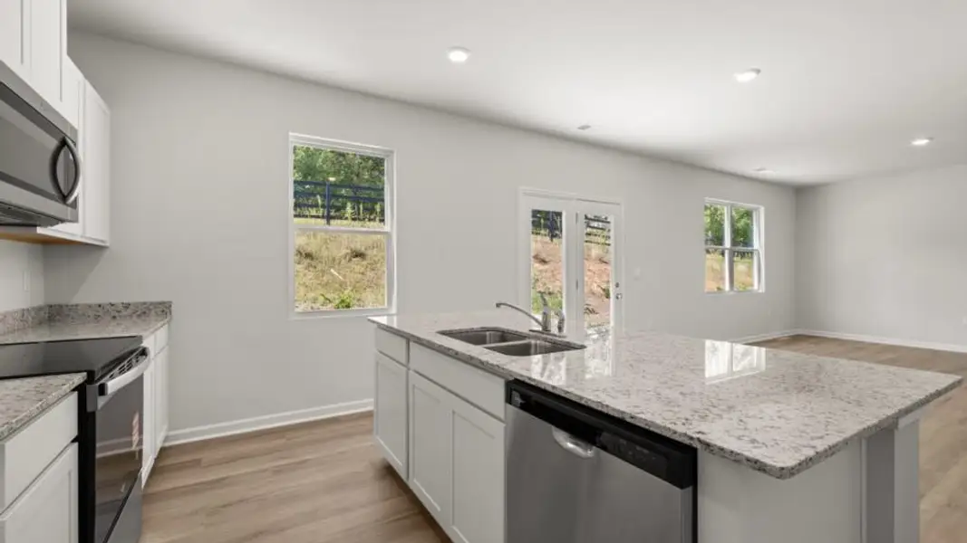 Furnished interior view inside a new home in Oakleigh Glen, Dallas (Image 5).