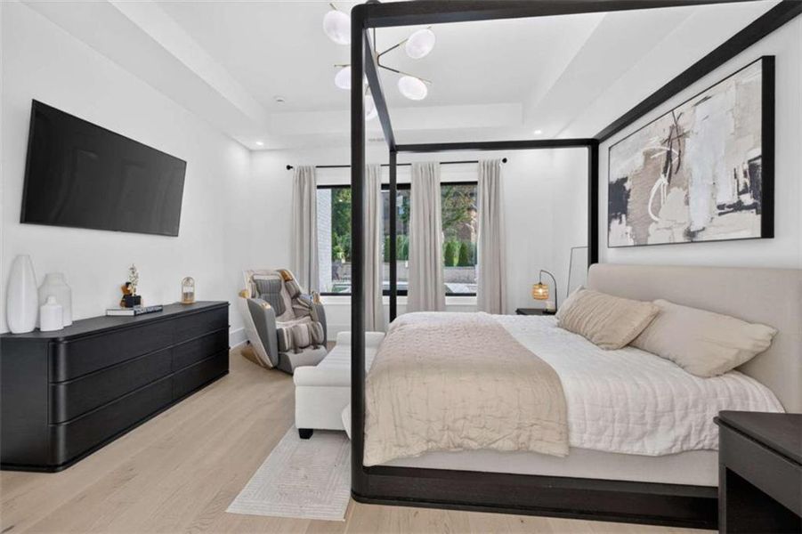 Furnished interior view inside a new home in , Hoschton (Image 13).