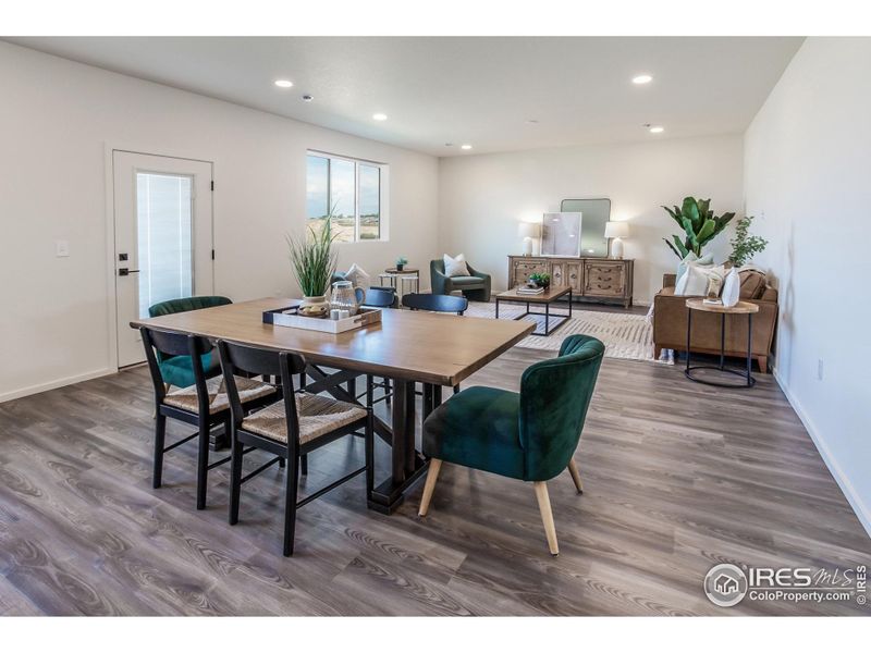 DINING AND LIVING ROOM