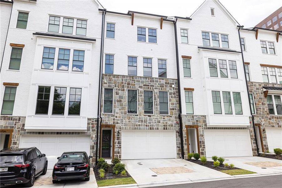 Front exterior of a new home in , Atlanta, GA, highlighting curb appeal (Image 30).