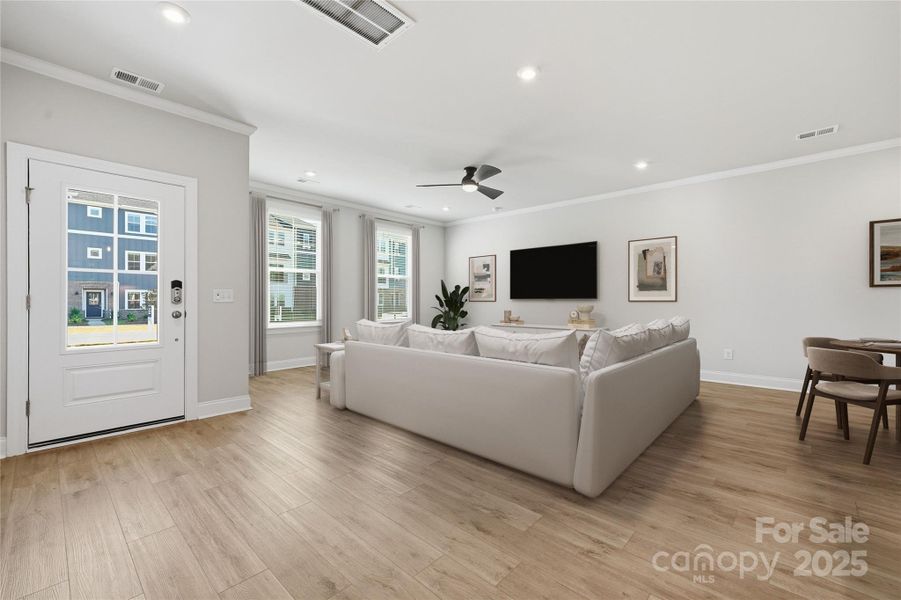 Furnished interior view inside a new home in Tillery at Wilson Farms, Fort Mill (Image 14).
