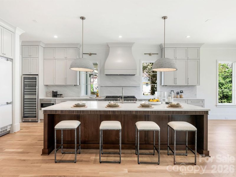 Furnished interior view inside a new home in , Charlotte (Image 10).
