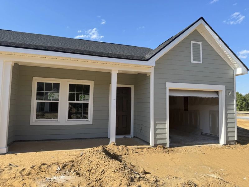 In-progress construction of a new home in Tea Farm, Ravenel, SC (Image 4).