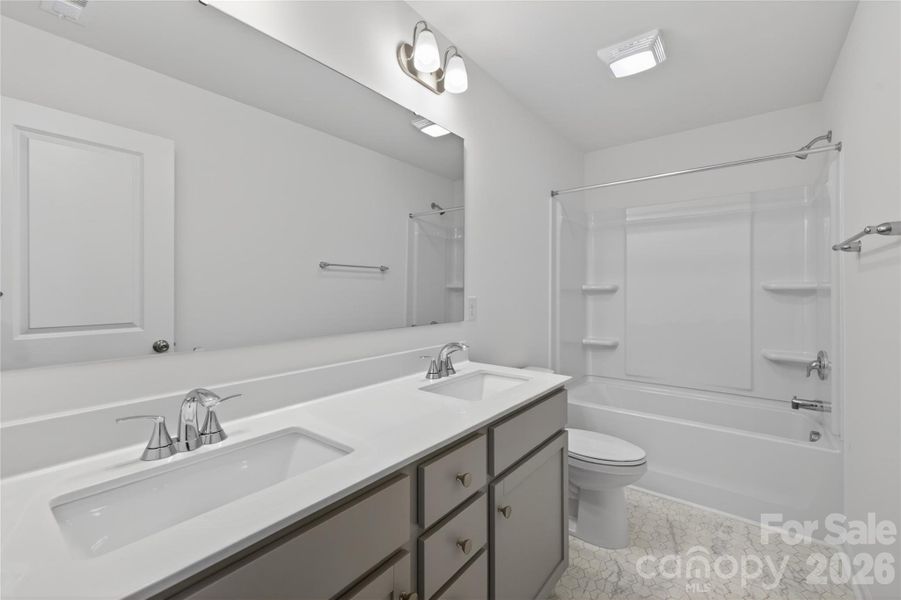 Furnished interior view inside a new home in Morrow Brook, Albemarle (Image 16).