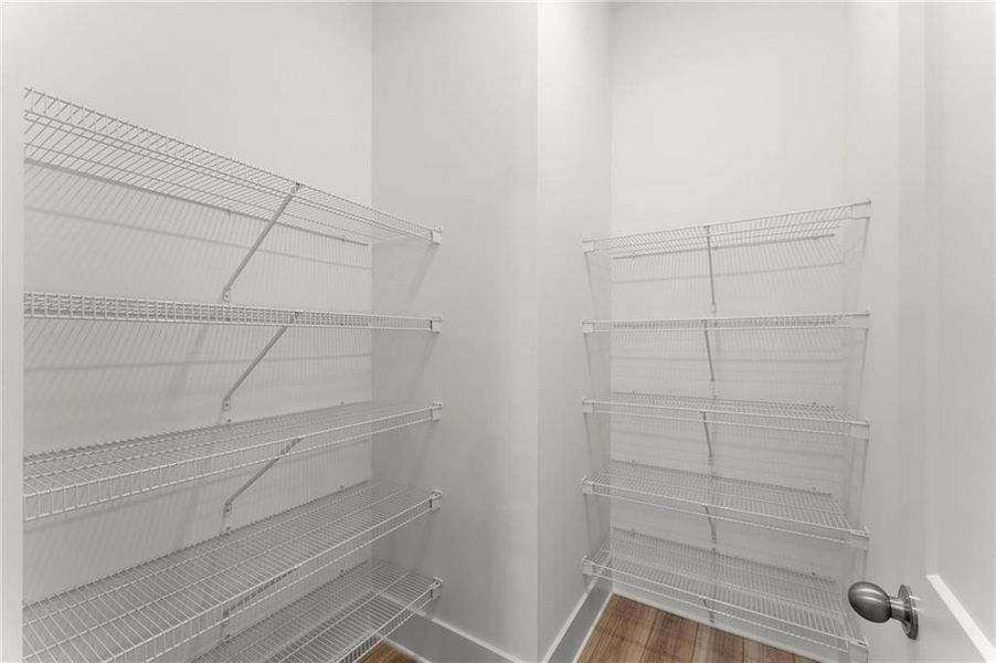 Furnished interior view inside a new home in Hillgrove Preserve, Powder Springs (Image 21).