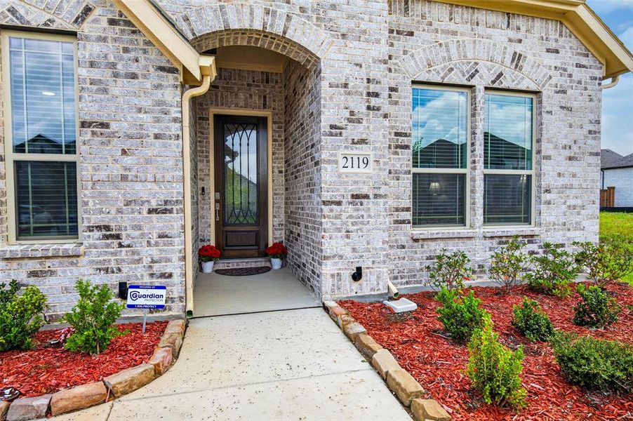 Exterior details and patio area of a home in , Forney (Image 3). Exterior details and patio area of a home in , Forney (Image 3).