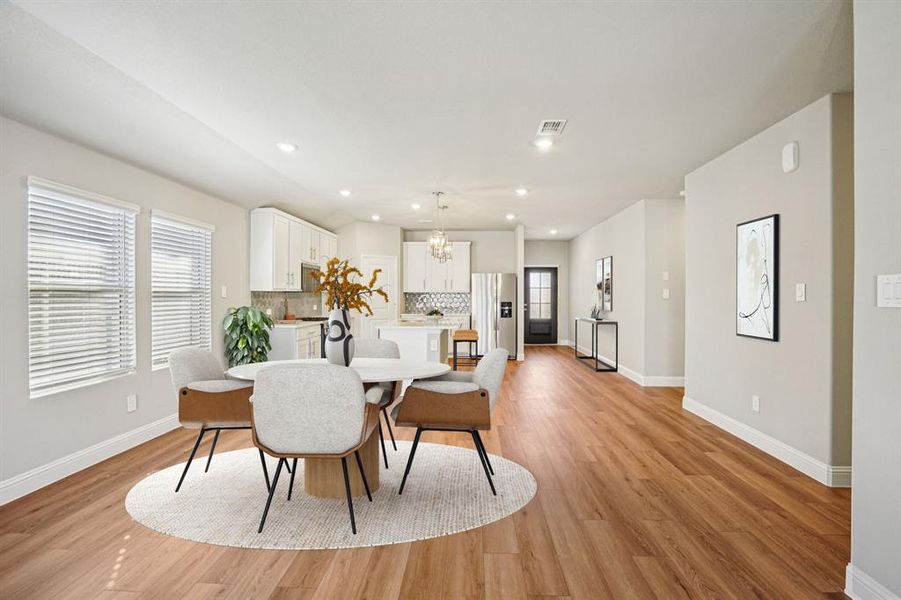 Photo is not of the actual home, but is an inspirational photo of builder’s model home and may depict options, furnishings, and/or decorator features that are not included.