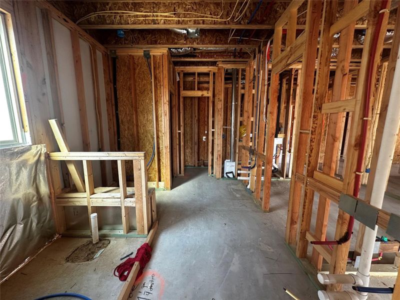 In-progress construction of a new home in Berry Creek Highlands, Georgetown, TX (Image 14).