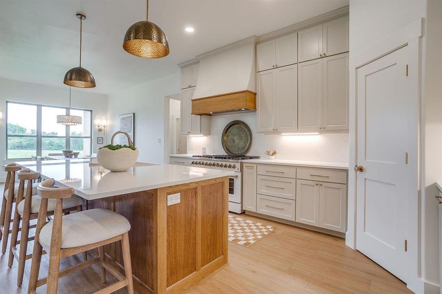 Furnished interior view inside a new home in , Burleson (Image 33).