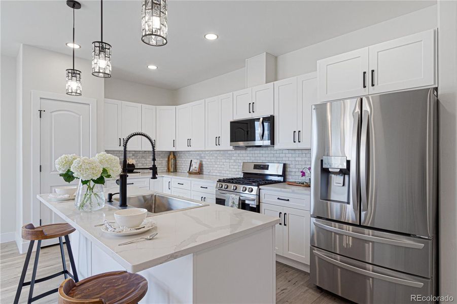 Furnished interior view inside a new home in , Montrose (Image 29). Furnished interior view inside a new home in , Montrose (Image 29).