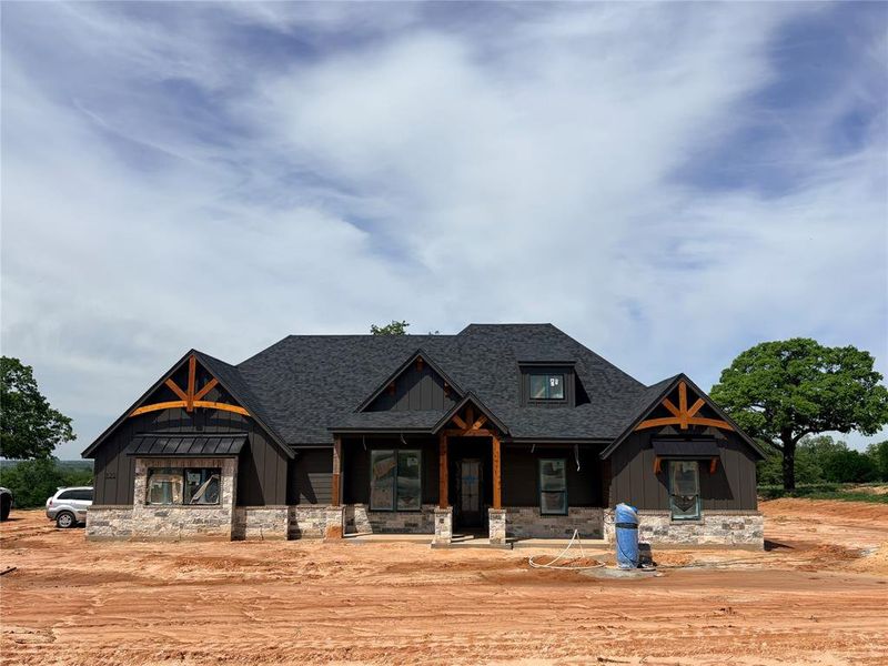In-progress construction of a new home in , Decatur, TX (Image 6).