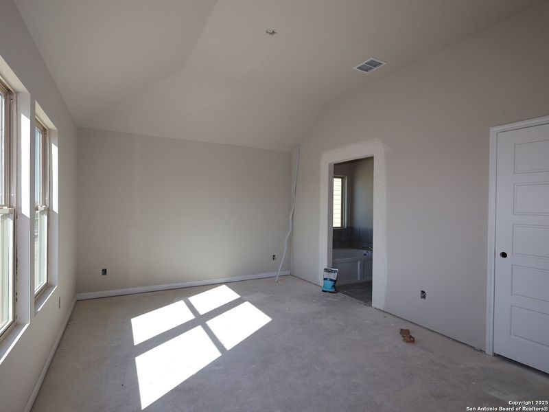 In-progress construction of a new home in Hunters Ranch, San Antonio, TX (Image 24).