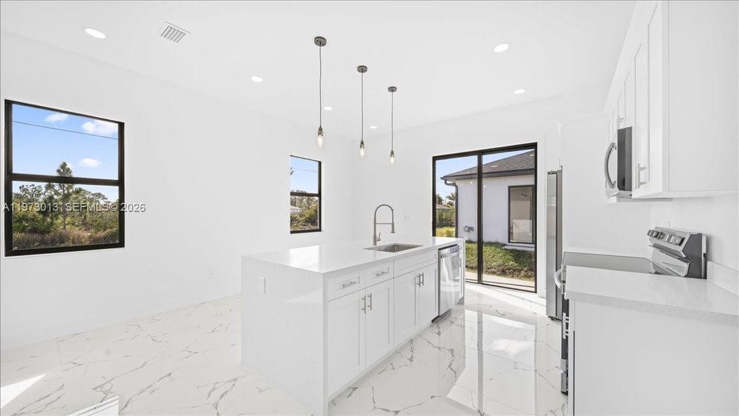 Furnished interior view inside a new home in , Lehigh Acres (Image 5).