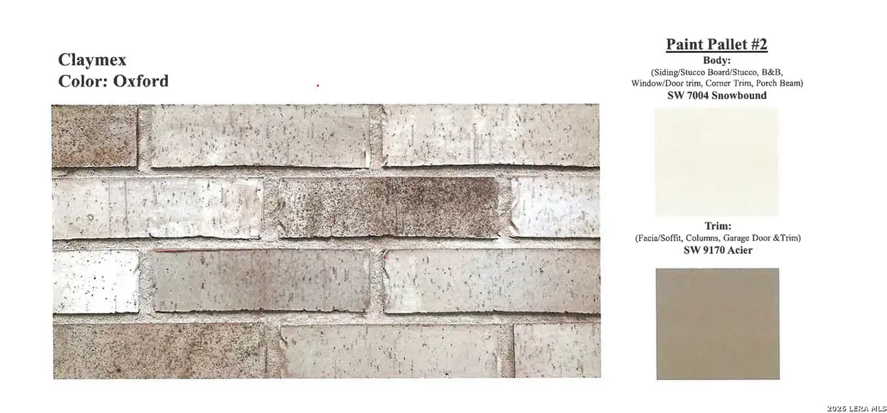 Sample of building materials used in homes in Lone Oak, San Antonio (Image 4). Sample of building materials used in homes in Lone Oak, San Antonio (Image 4).