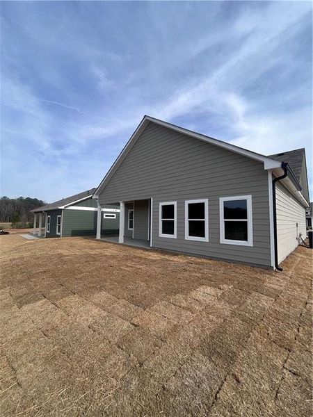 Exterior details and patio area of a home in , Cartersville (Image 3).