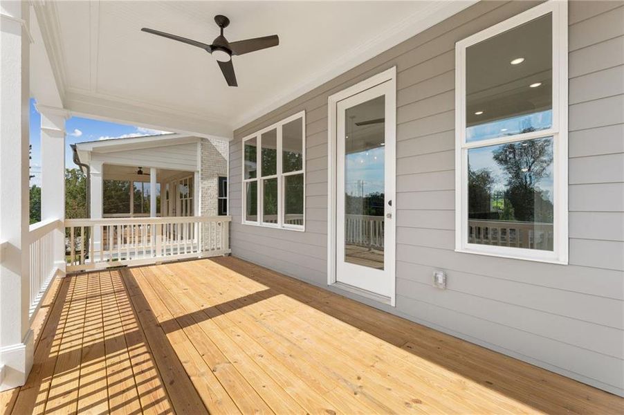 Exterior details and patio area of a home in Archerfield, Smyrna (Image 3). Exterior details and patio area of a home in Archerfield, Smyrna (Image 3).