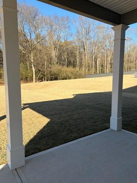 Exterior details and patio area of a home in Jackson Landing, Jefferson (Image 4).