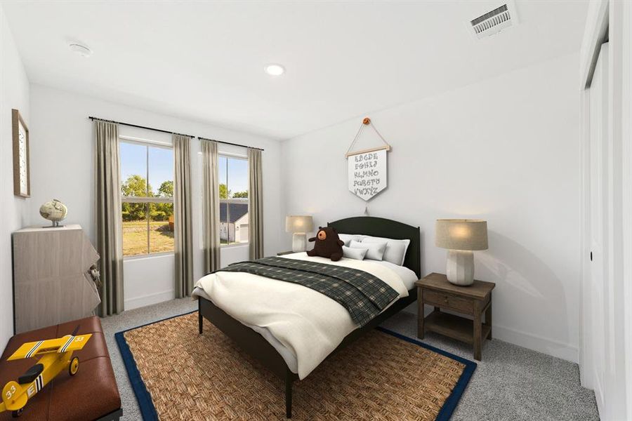 Furnished interior view inside a new home in Heritage Ranch, Sherman (Image 7). Furnished interior view inside a new home in Heritage Ranch, Sherman (Image 7).