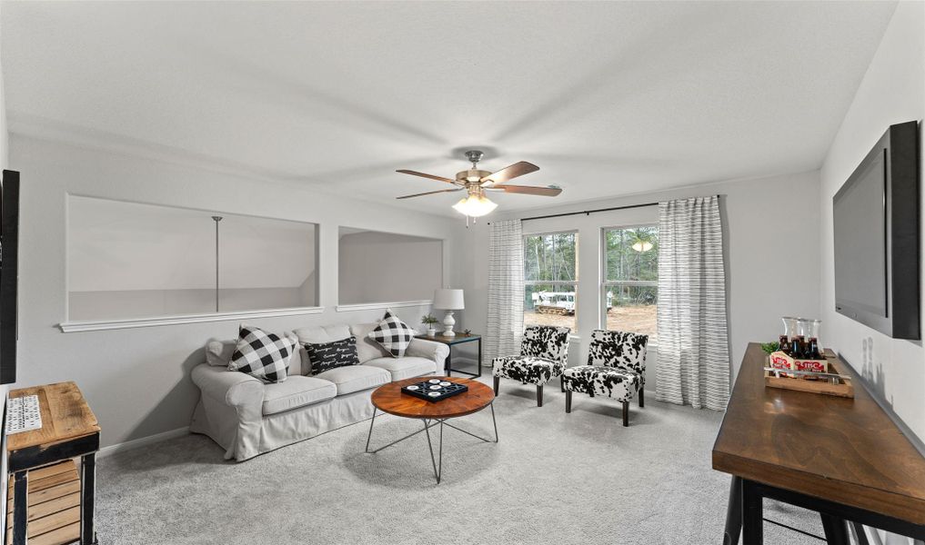 Versatile activity room (*Photo not of actual home and used for illustration purposes only.) Versatile activity room (*Photo not of actual home and used for illustration purposes only.)