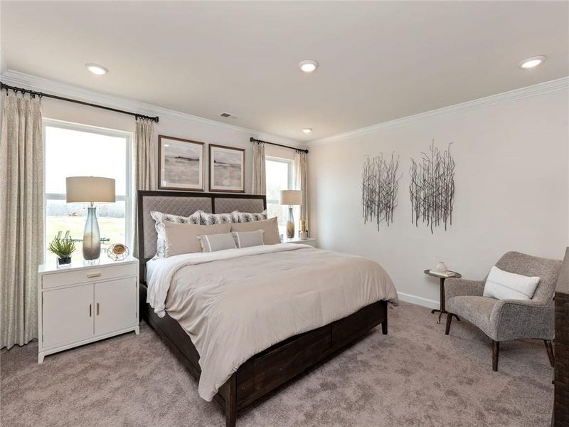 Furnished interior view inside a new home in Hawthorne Station, College Park (Image 3). Furnished interior view inside a new home in Hawthorne Station, College Park (Image 3).