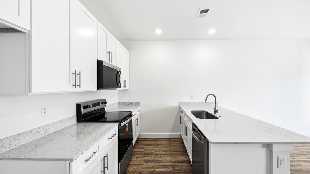 Furnished interior view inside a new home in The Arbor Townhomes, Kingsport (Image 6).