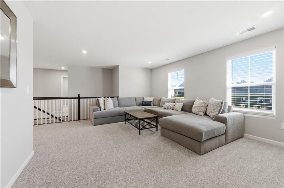Furnished interior view inside a new home in Twin Lakes, Hoschton (Image 13).