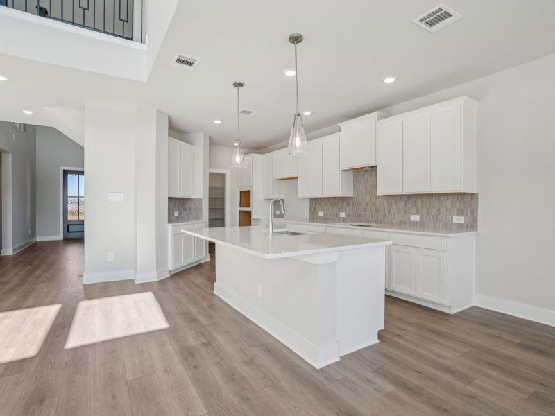 Furnished interior view inside a new home in Fox Falls, Boerne (Image 8). Furnished interior view inside a new home in Fox Falls, Boerne (Image 8).