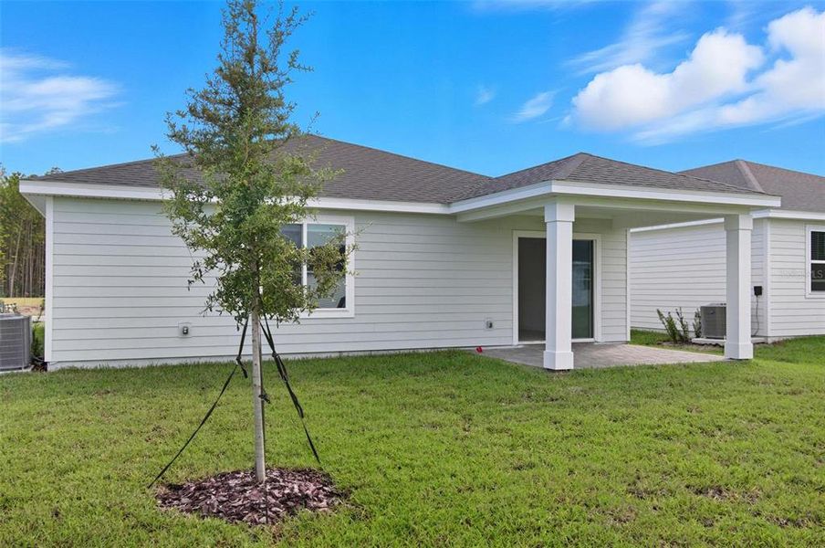Exterior details and patio area of a home in , Palm Coast (Image 29). Exterior details and patio area of a home in , Palm Coast (Image 29).