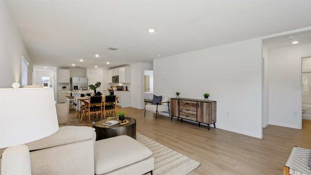 Furnished interior view inside a new home in , Dade City (Image 7).