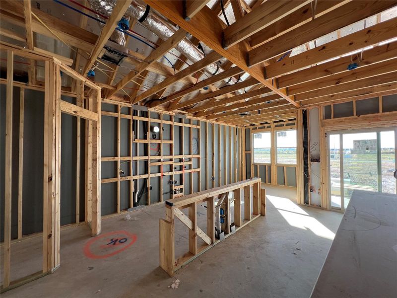 In-progress construction of a new home in Rolling Glen, Hutto, TX (Image 23). In-progress construction of a new home in Rolling Glen, Hutto, TX (Image 23).