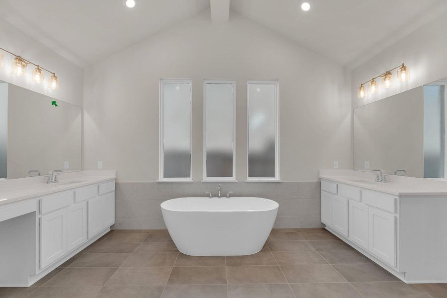 Furnished interior view inside a new home in Flora, Hutto (Image 13).