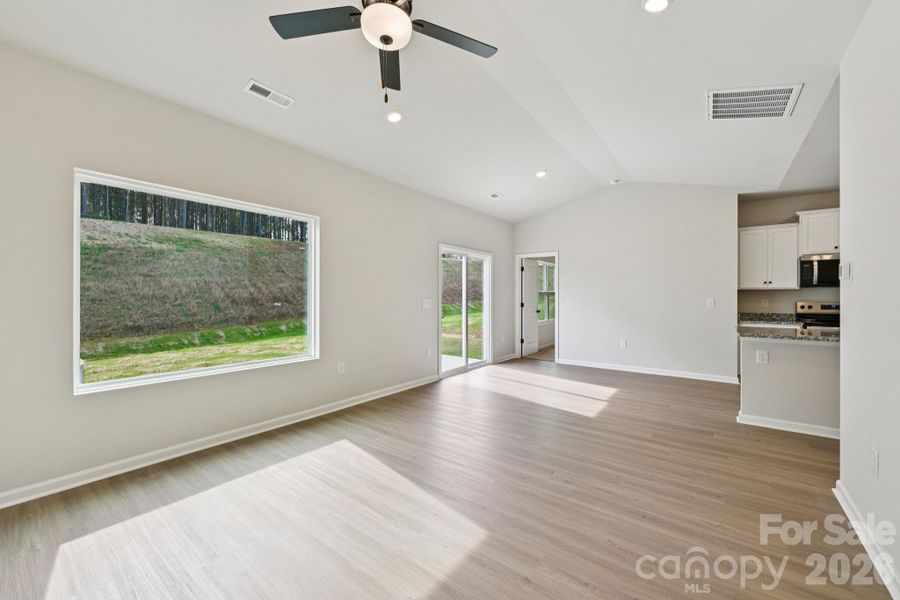 Spacious, unfurnished interior of a new home in Willow Estates, Shelby (Image 32).