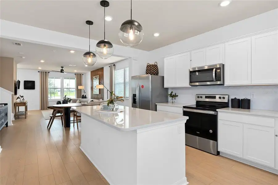 Furnished interior view inside a new home in Parkside Trails, Clermont (Image 3).