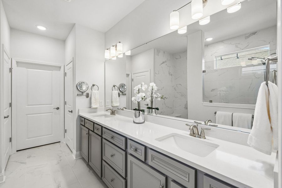 Furnished interior view inside a new home in Del Webb Charleston at Nexton, Summerville (Image 34).